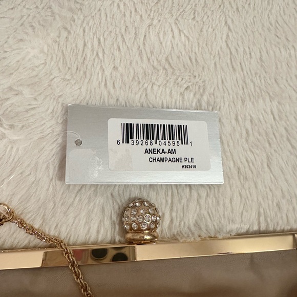 Nina Champagne rhinestone Clutch Bag - Picture 6 of 6